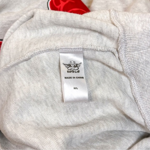 Boys Lie Thermal Angel Hoodie - Picture 6 of 7